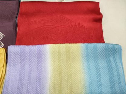 平和屋着物★和装小物　上質な帯揚げ10枚セット　逸品　DAAK7992xg