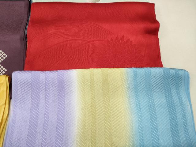 平和屋着物★和装小物　上質な帯揚げ10枚セット　逸品　DAAK7992xg
