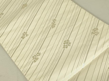 平和屋着物◎佐賀錦 両面 六通柄袋帯 孔雀文 金銀糸 正絹 逸品 DAAL6327fc