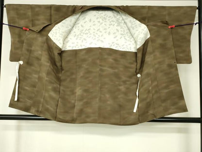 平和屋着物■道行コート 霞文 暈し染め 正絹 逸品 DAAL9252cm