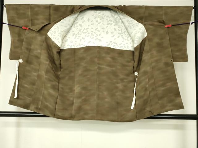平和屋着物■道行コート 霞文 暈し染め 正絹 逸品 DAAL9252cm