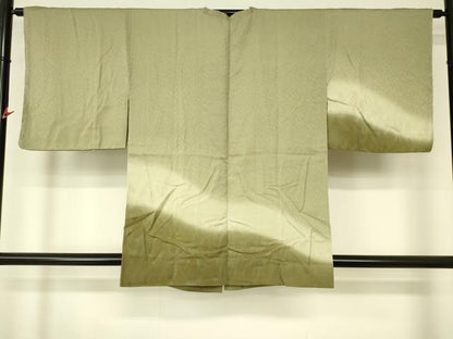 平和屋着物■道行コート　樹林文　暈し染め　正絹　逸品　DAAL9307cm
