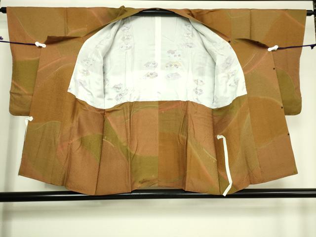 平和屋着物■道行コート 抽象丸文 正絹 逸品 DAAL9430cm