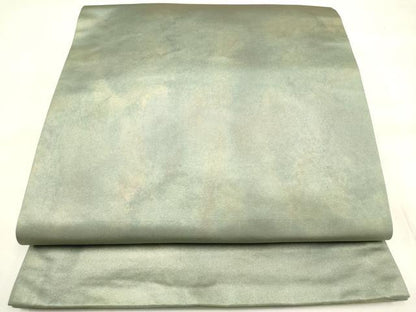 平和屋着物◎六通柄袋帯 霞文 引箔 正絹 逸品 DAAM0594bc