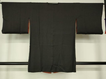 平和屋着物■道行コート リバーシブル 霞文 暈し染め 正絹 逸品 DAAM9633cm