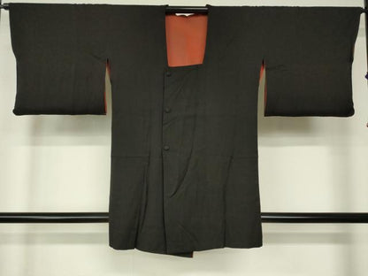 平和屋着物■道行コート リバーシブル 霞文 暈し染め 正絹 逸品 DAAM9633cm