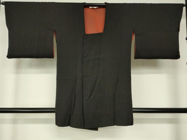 平和屋着物■道行コート リバーシブル 霞文 暈し染め 正絹 逸品 DAAM9633cm