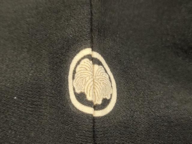 平和屋着物■豪華黒留袖　松　金銀糸　正絹　逸品　DAAN0179op