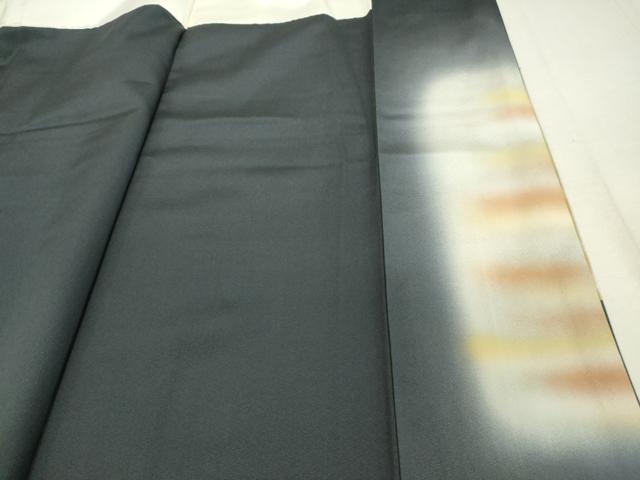 平和屋着物●水嶋征夫 訪問着 樹林文 暈し染め 正絹 逸品 DAAN1230az