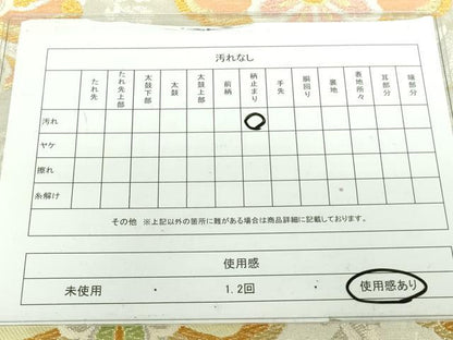 平和屋着物■六通柄袋帯 亀甲花文 金銀糸 正絹 逸品 DAAN4518sf