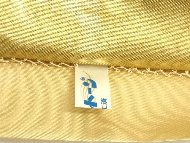平和屋着物◎六通柄袋帯 松葉文 金銀糸 引箔 正絹 逸品 DAAN8019rt