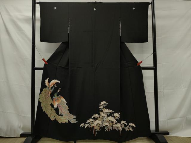楽天市場】着物（素材（生地・毛糸）シルク・種類（着物）黒留袖