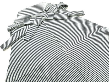 平和屋着物●男性　馬乗り袴　縞　正絹　逸品　未使用　DAAO1976yyy