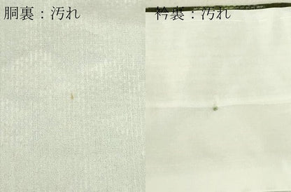 平和屋着物■上質な紬　風景樹林文　正絹　逸品　DAAO7710cm