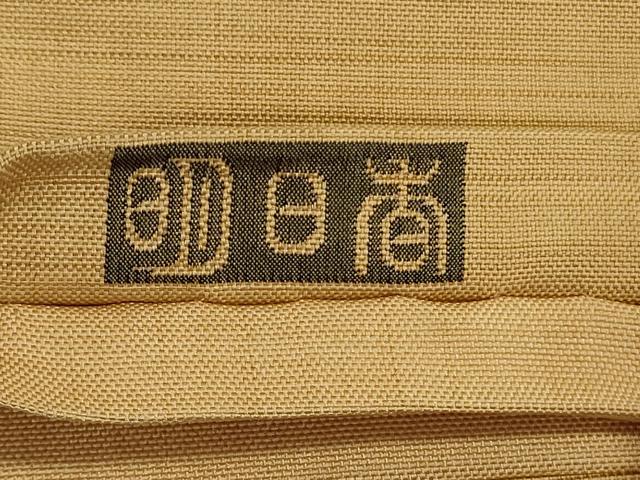 平和屋着物◎六通柄袋帯 明日香 色紙樹林文 正絹 逸品 DAAO9825rt