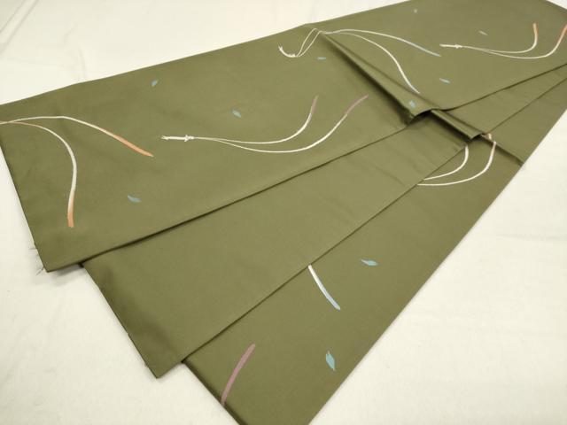 平和屋着物●世界的人形師 辻村寿三郎 ジュサブロー 六通柄袋帯 花兎 正絹 逸品 DAAP1759ic