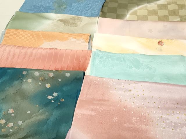 平和屋着物★和装小物　上質な帯揚げ　10枚セット　逸品　DAAP2110qa 平和屋着物☆和装小物 上質な帯揚げ 10枚セット 逸品 DAAP2038qa