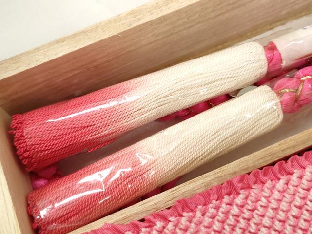 平和屋着物●和装小物　帯締め・帯揚げセットまとめて2点　逸品　未使用　DAAP2290qa