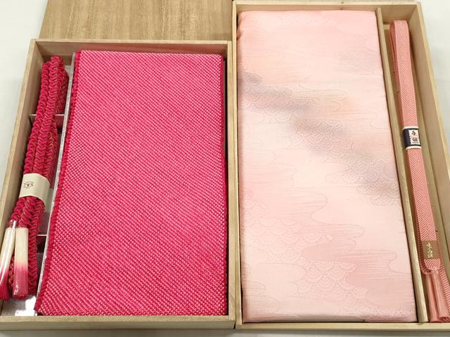 平和屋着物●和装小物　帯締め・帯揚げセットまとめて2点　逸品　未使用　DAAP2293qa