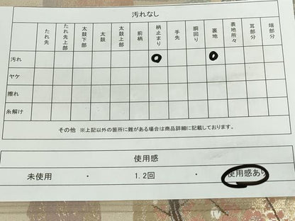 平和屋着物◎六通柄袋帯 唐織 扇面花文 金銀糸 正絹 逸品 DAAP2343qa
