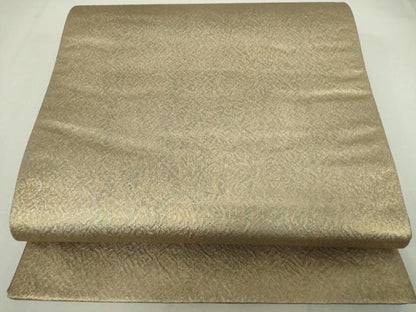 平和屋着物◎六通柄袋帯 霞文 引箔 正絹 逸品 DAAP3245ar