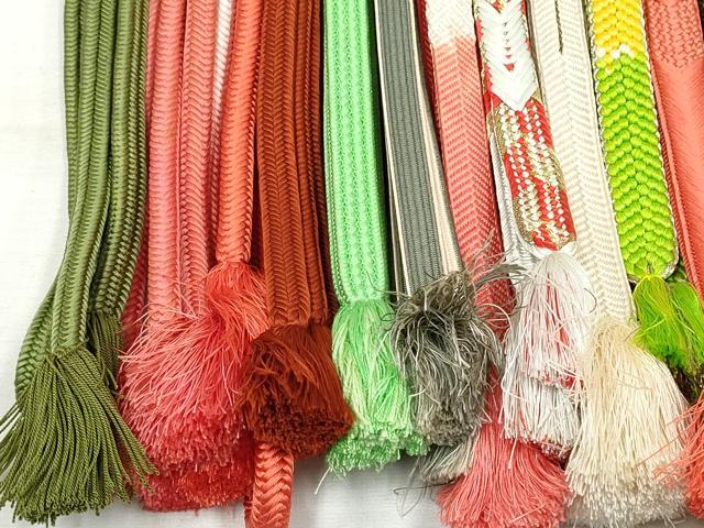 平和屋着物●和装小物 帯締め20本 高麗組 奈良組 冠組 笹浪組 金銀糸 逸品 DAAP5144by