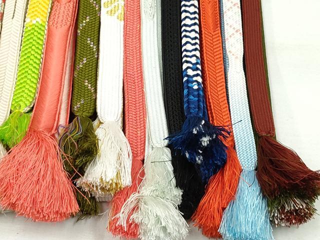 平和屋着物●和装小物 帯締め20本 高麗組 奈良組 冠組 笹浪組 金銀糸 逸品 DAAP5144by