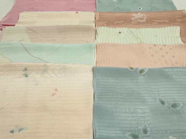 平和屋着物＊夏物 和装小物 帯揚げ10枚 全て正絹 逸品 DAAP5391by