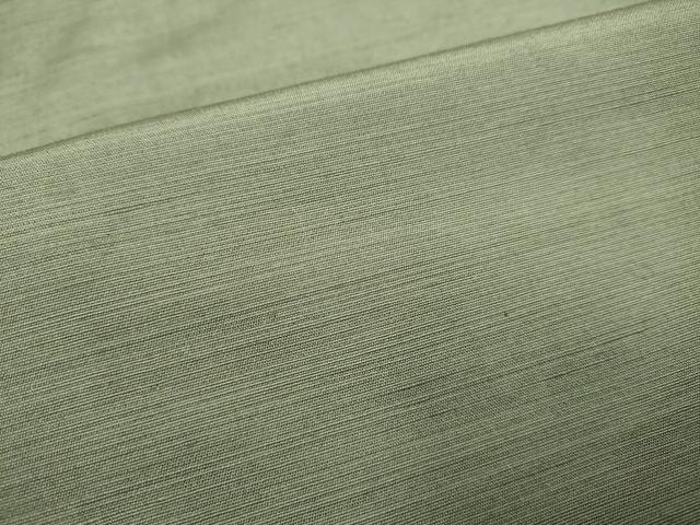平和屋着物▽男性 紬 単衣 暗い麹塵色 正絹 逸品 DAAP7390du