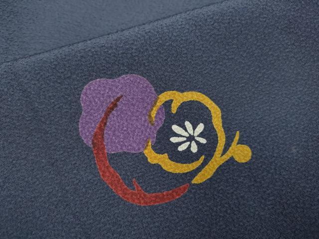 平和屋着物▽上質な小紋 単衣 梅文 正絹 逸品 DAAP7411du