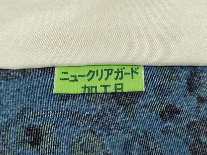 平和屋着物▽上質な小紋 単衣 更紗花文 正絹 逸品 DAAP7431du