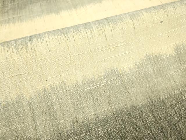 平和屋着物▽上質な紬 単衣 横段文 正絹 逸品 DAAP7435du
