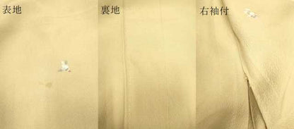 平和屋着物▽上質な小紋　単衣　破れ色紙花文　正絹　逸品　DAAP7461du