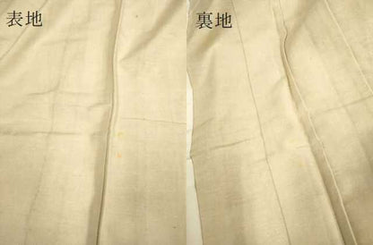 平和屋着物▽結城紬 単衣 本草木染 丁子色 証紙付き 正絹 逸品 DAAP7508du