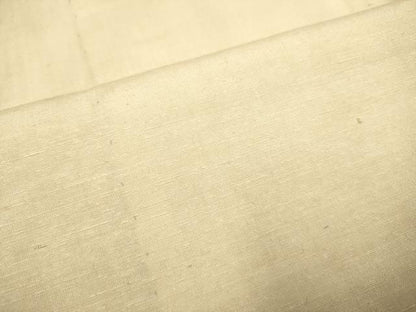 平和屋着物▽結城紬 単衣 本草木染 丁子色 証紙付き 正絹 逸品 DAAP7508du