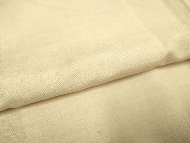 平和屋着物▽結城紬 単衣 本草木染 丁子色 証紙付き 正絹 逸品 DAAP7508du
