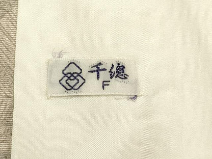 平和屋着物▽創業460年・千總 訪問着 単衣 刺繍 手描き 人物風景文 正絹 逸品 DAAP7515du
