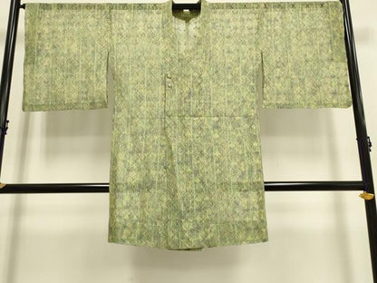 平和屋着物▽道行コート スリーシーズン 春夏秋 塵除け リボン織 正絹 逸品 DAAP7519du