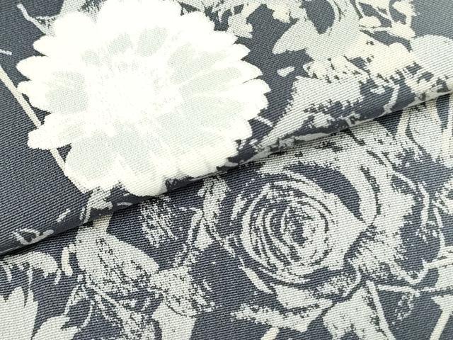 平和屋着物●上質な小紋 草花文 暈し染め 正絹 逸品 DAAP7839yyy