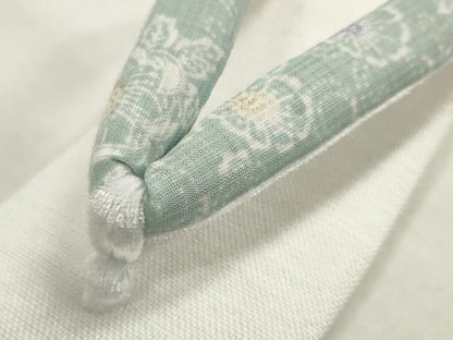 平和屋着物●スリーシーズン 春夏秋 和装小物 和装草履 亜麻草履 履物 逸品 未使用 DAAQ1465zzz