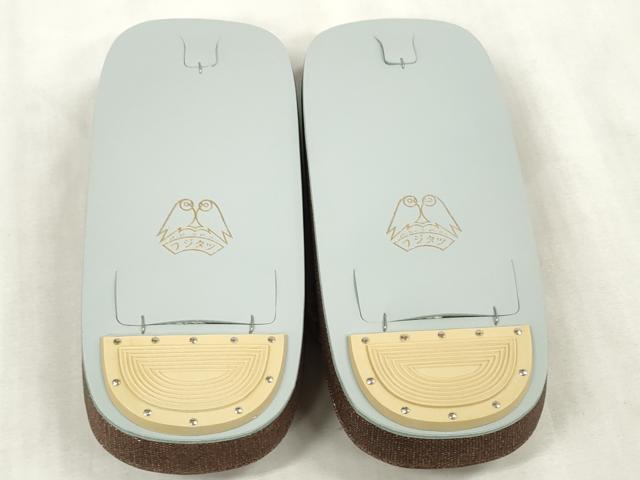 平和屋着物●男性　和装小物　草履　フジタツ　鼻緒：更紗　履物　逸品　未使用　DAAQ1469zzz