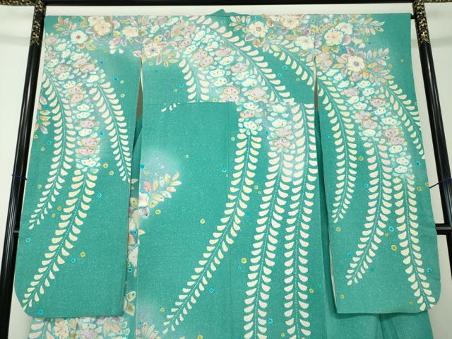 平和屋着物●豪華振袖 絞り 辻が花 暈し染め やまと誂製 正絹 逸品 DAAQ3001ps
