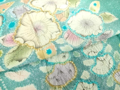 平和屋着物●豪華振袖 絞り 辻が花 暈し染め やまと誂製 正絹 逸品 DAAQ3001ps