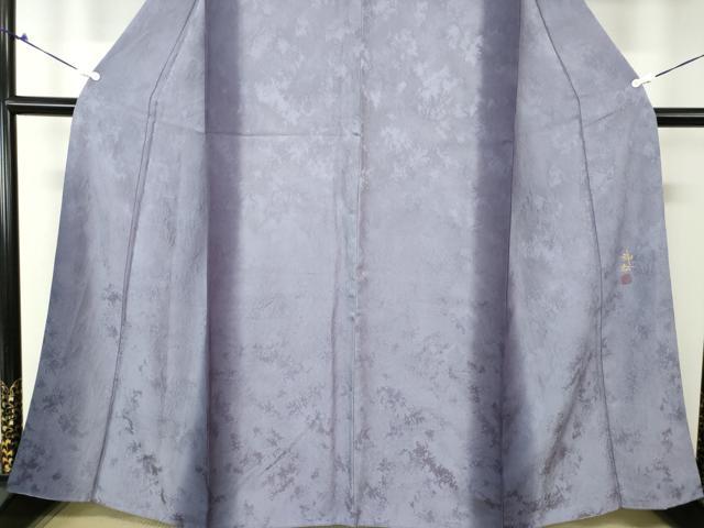 平和屋着物●染色作家　奥田祐斎　小紋　霞地紋　暈し染め　正絹　逸品　DAAQ3311ps