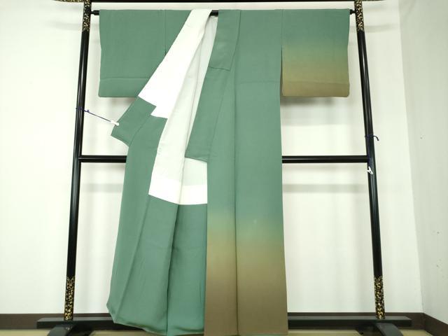 平和屋着物●訪問着 霞文 暈し染め 正絹 逸品 DAAQ3315ps