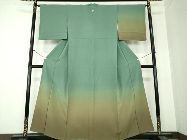 平和屋着物●訪問着 霞文 暈し染め 正絹 逸品 DAAQ3315ps