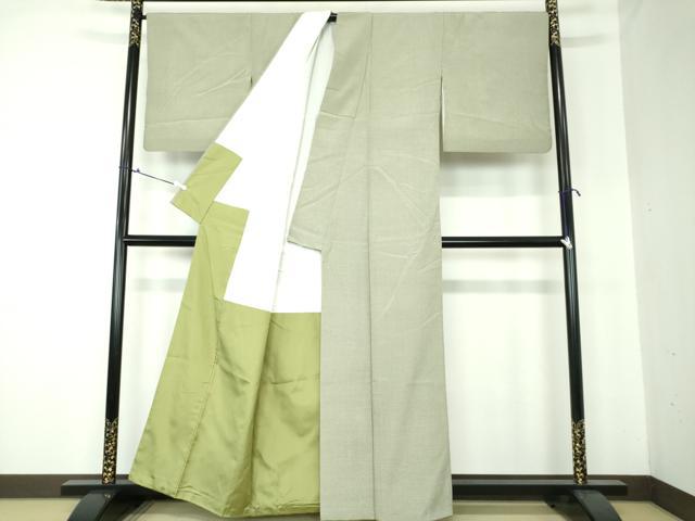 平和屋着物●本塩沢 蚊絣 正絹 逸品 DAAQ3344ps
