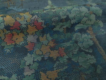 平和屋着物●本場大島紬 樹林花文 正絹 逸品 未使用 DAAQ3347ps