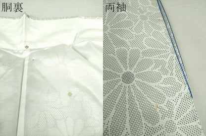 平和屋着物●上質な紬 花尽くし 正絹 逸品 DAAQ3370ps