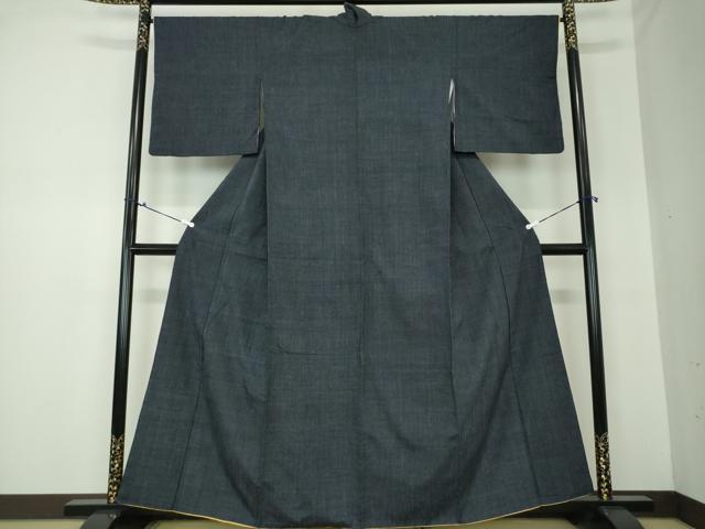 平和屋着物●結城紬 縞 正絹 逸品 DAAQ3385ps